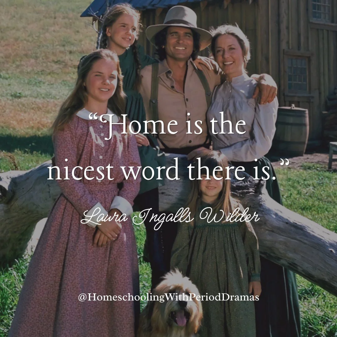 "Home is the nicest word there is." ~ Laura Ingalls Wilder 🤎