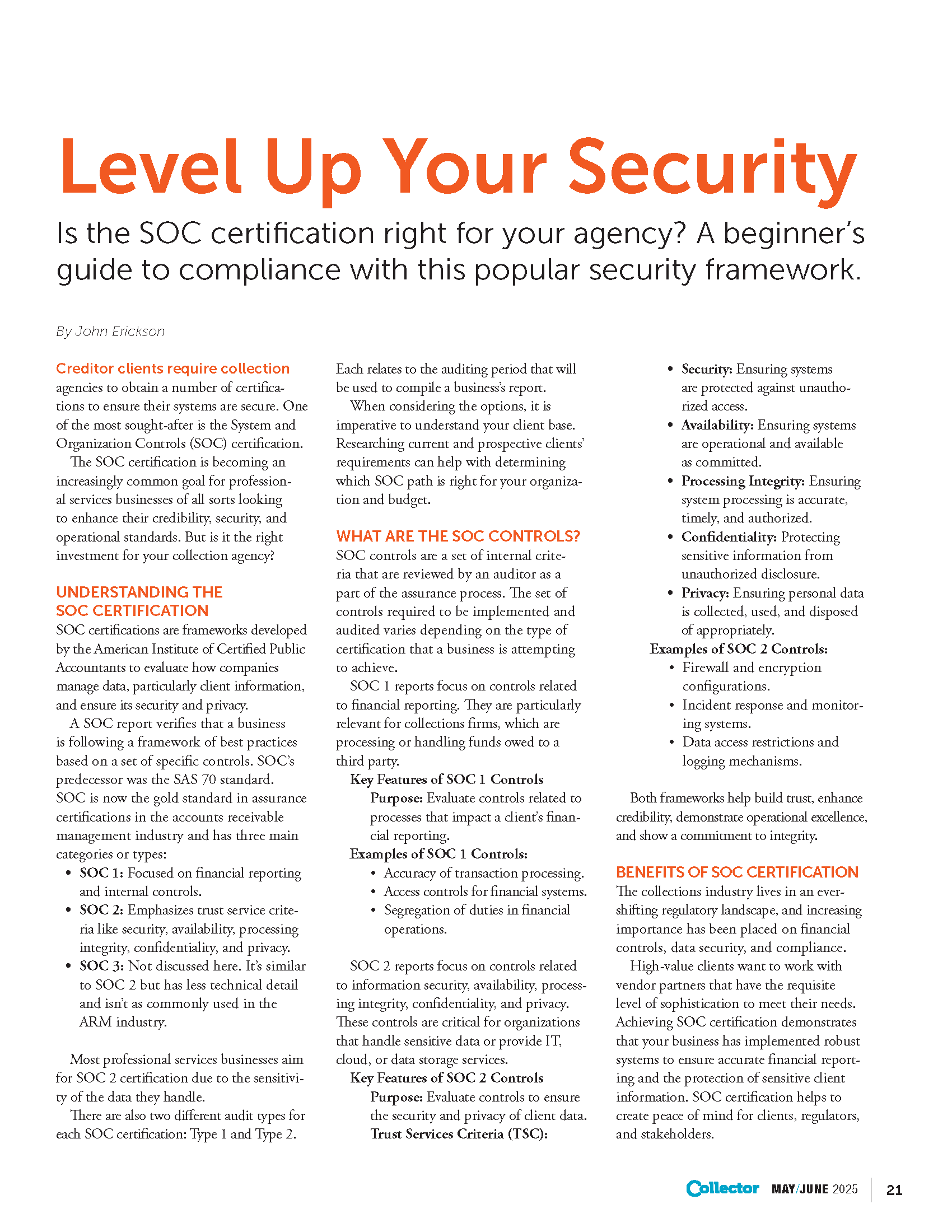 Level Up Your Security: Is SOC Certification Right for Your Agency? — R ...