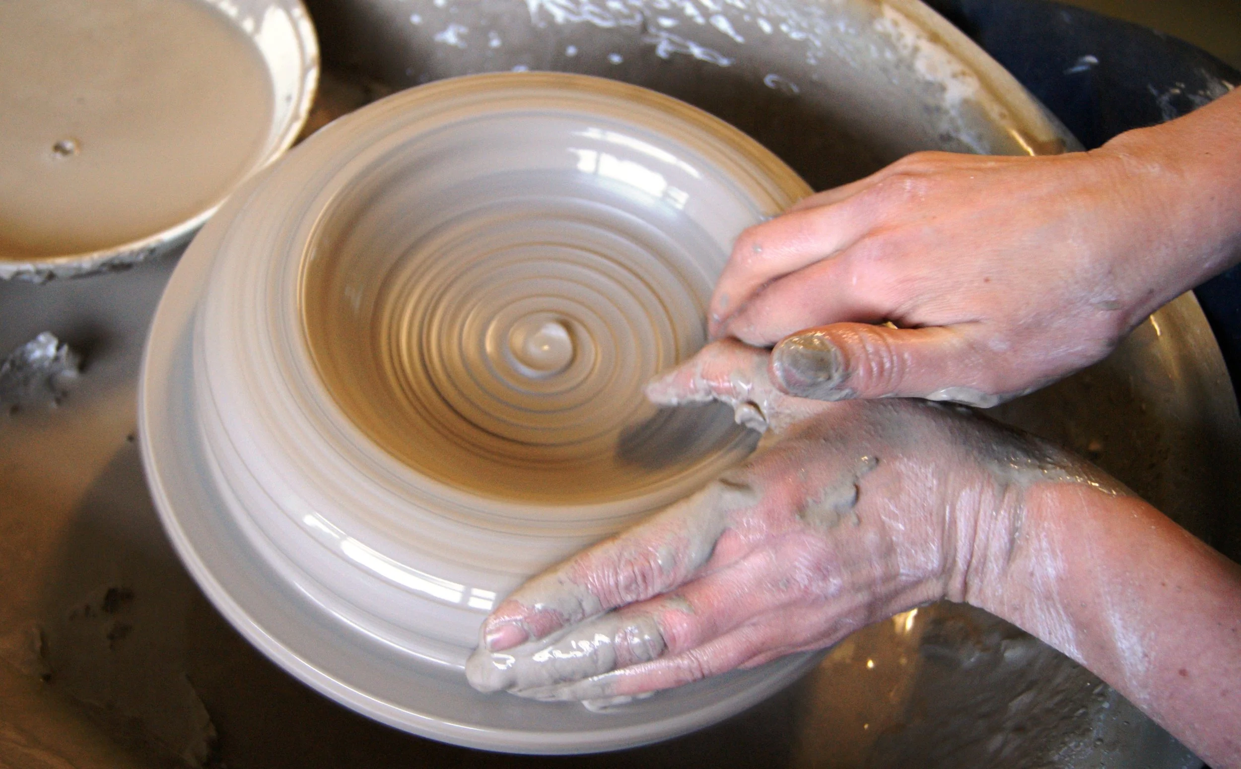 pottery pic close up on wheel.JPG