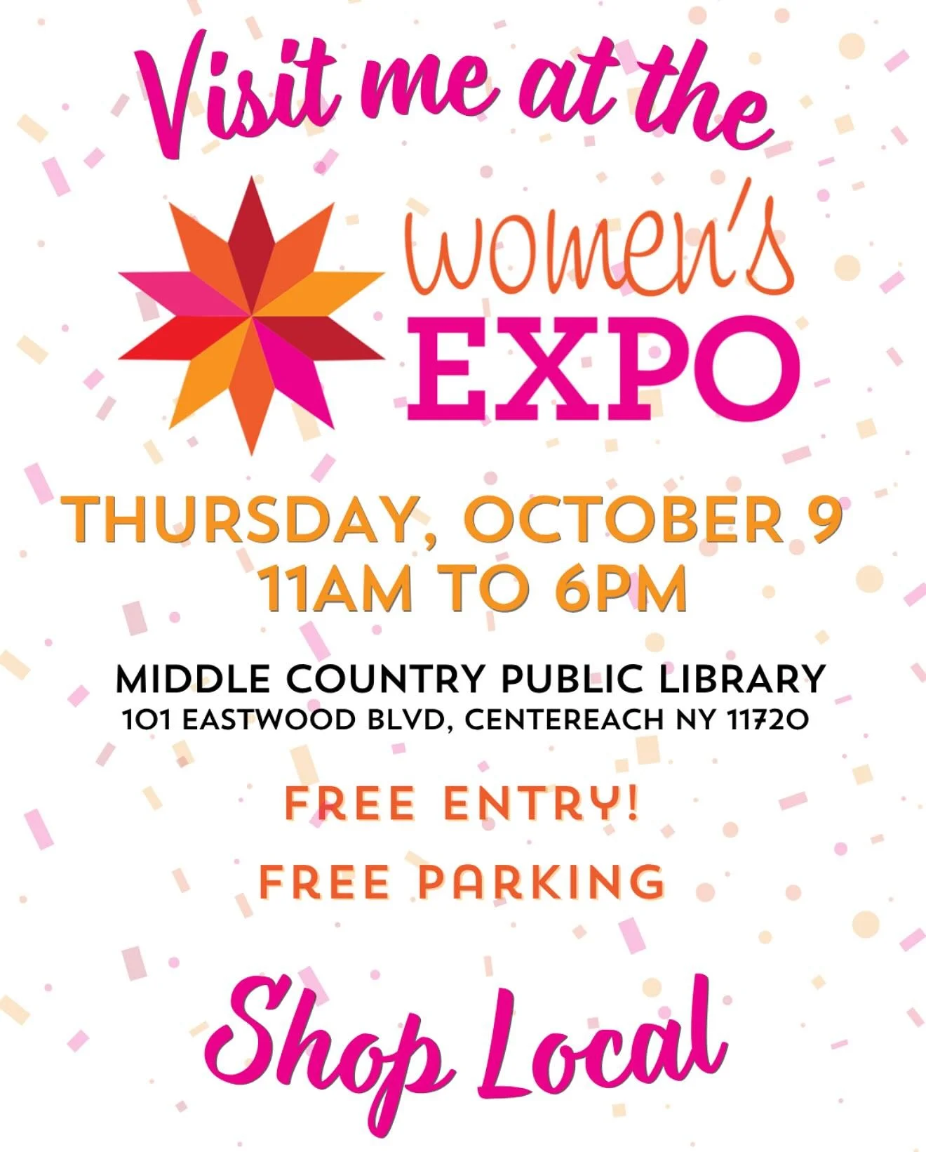 516 to 631&hellip; we&rsquo;re heading east this Thursday!
GL Original is making its debut in Suffolk County at the Women&rsquo;s Expo &mdash; and we&rsquo;re bringing the goods!
If you&rsquo;re in the area, come say hello and shop! 
~Gina &amp; Lori