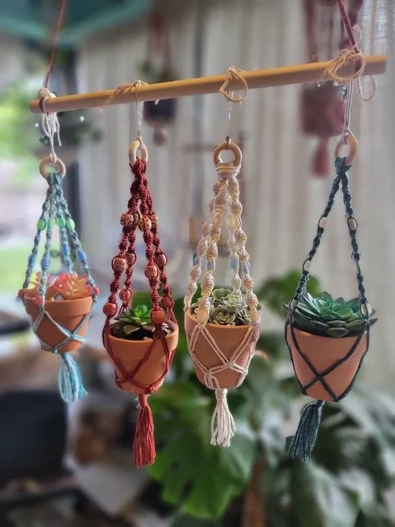 Macramé Plant Hanger Workshop with Joanne  —  Tuesday June 2 at 10am