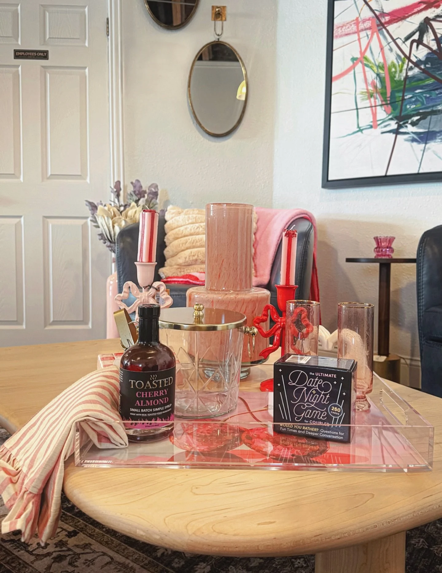 Valentine&rsquo;s Day is coming 💌

Whether it&rsquo;s a cozy night in, a date-night at home, or just treating yourself, we&rsquo;ve got all the good stuff! 

Stop by Jblock &amp; Co. and let us help you set the mood.

#interiordesign #luxuryinterior