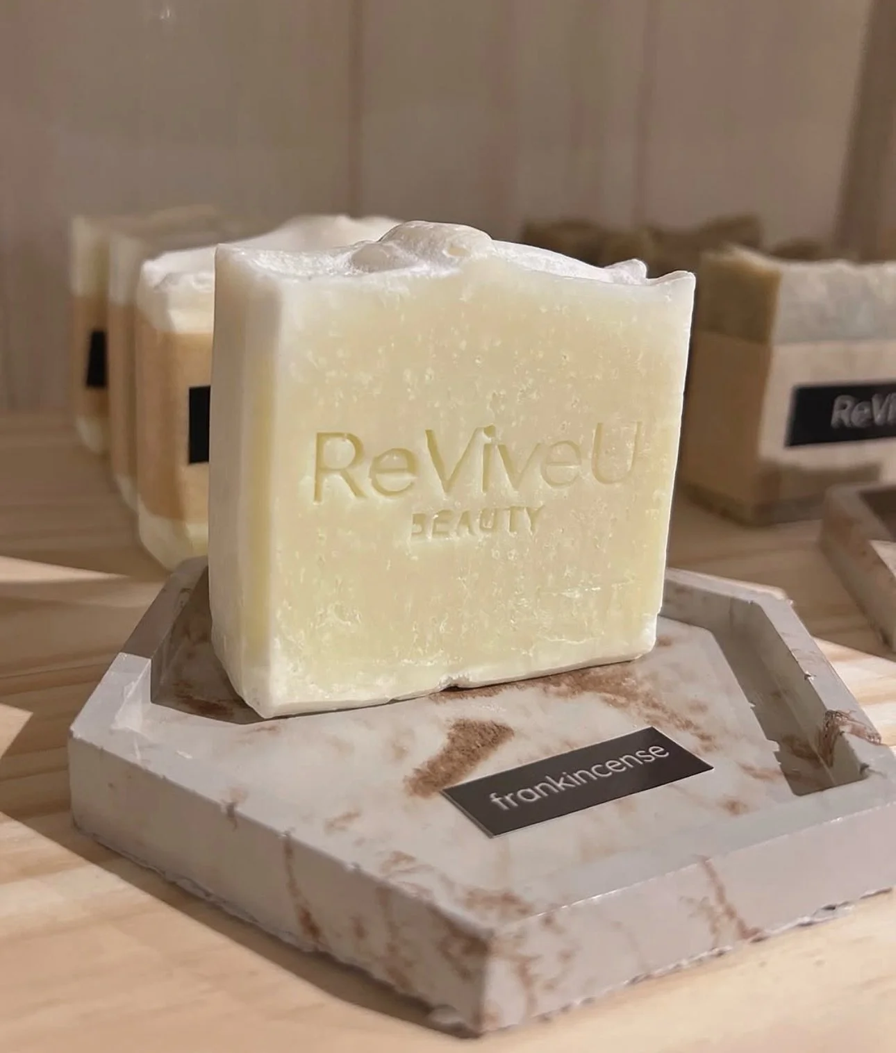 Tallow soap bars from @reviveubeauty, now in store!!

A thoughtful blend of grass fed tallow, olive oil, coconut oil and castor oil. Each ingredient is chosen for its ability to cleanse gently while locking in moisture. The result is creamy with a la