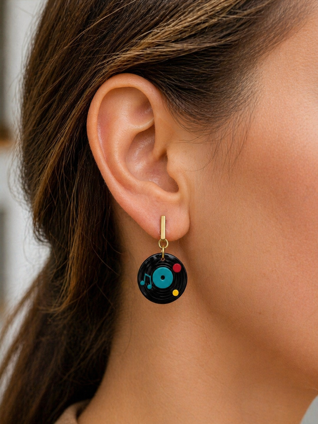 Jukebox Dangle Earrings