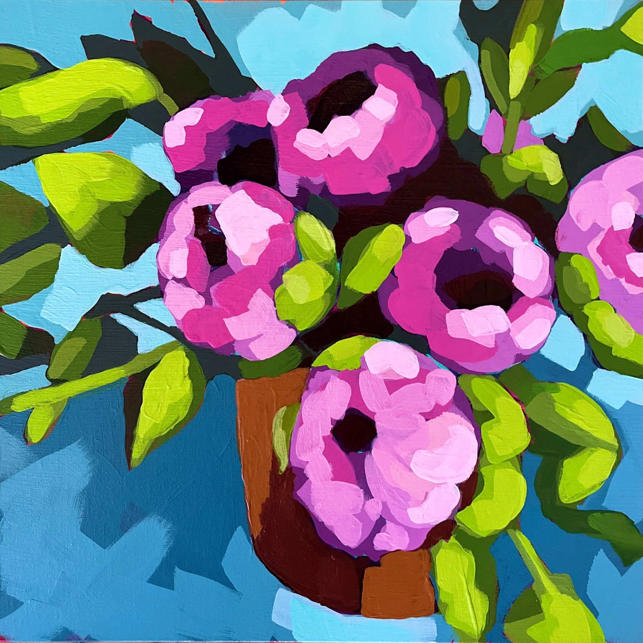 Purple Peonies