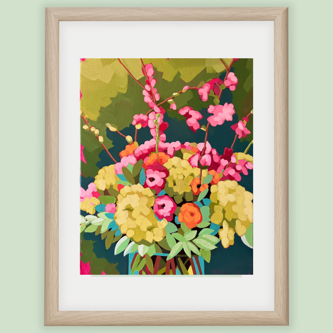 Green Hydrangea Bouquet