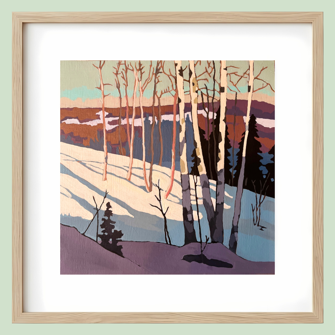 Winter Birches