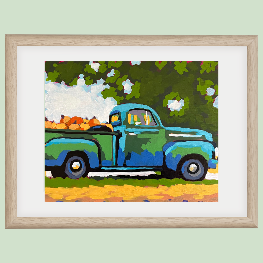 Pumpkin Truck