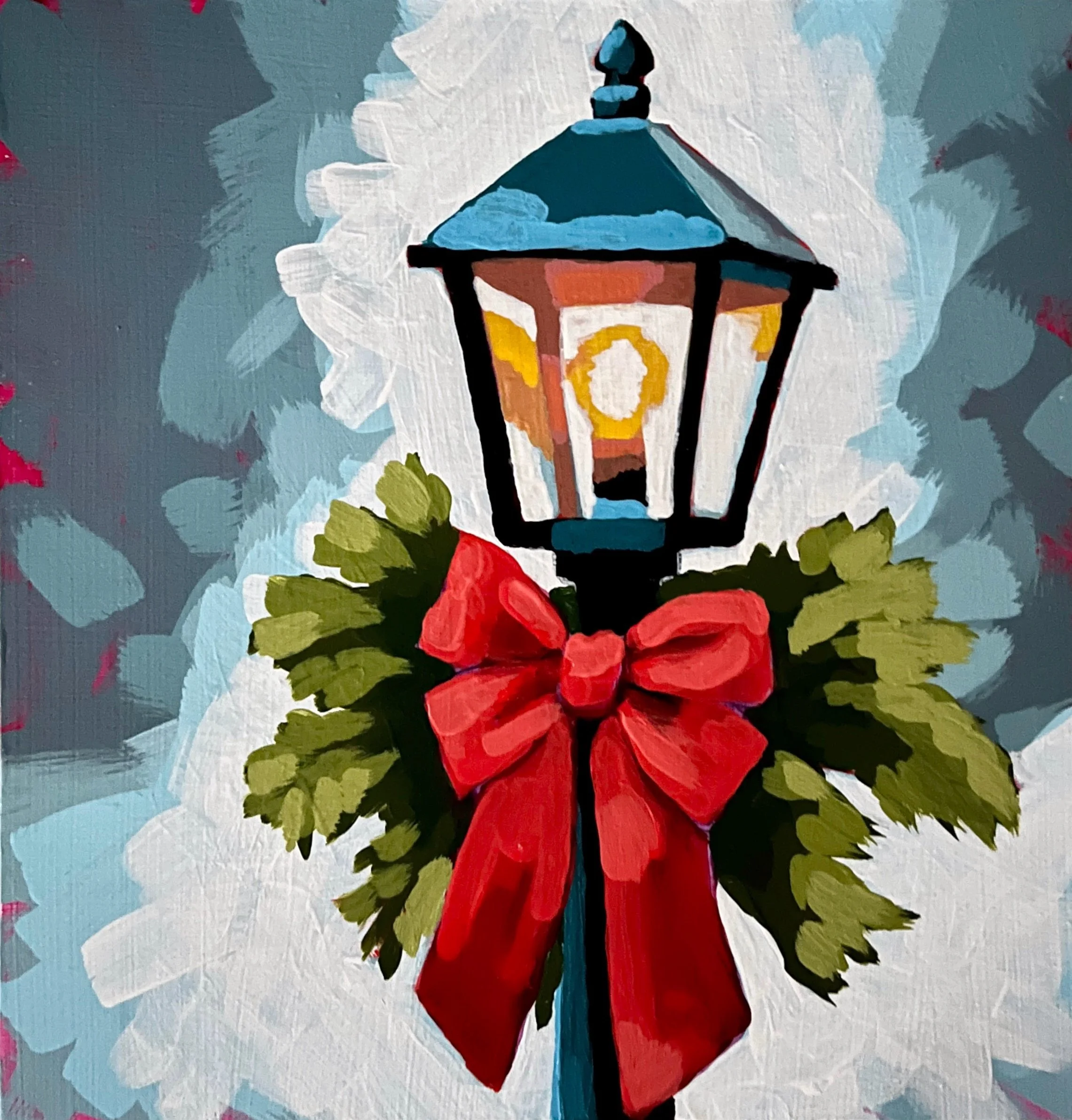 Holiday Lamp Post