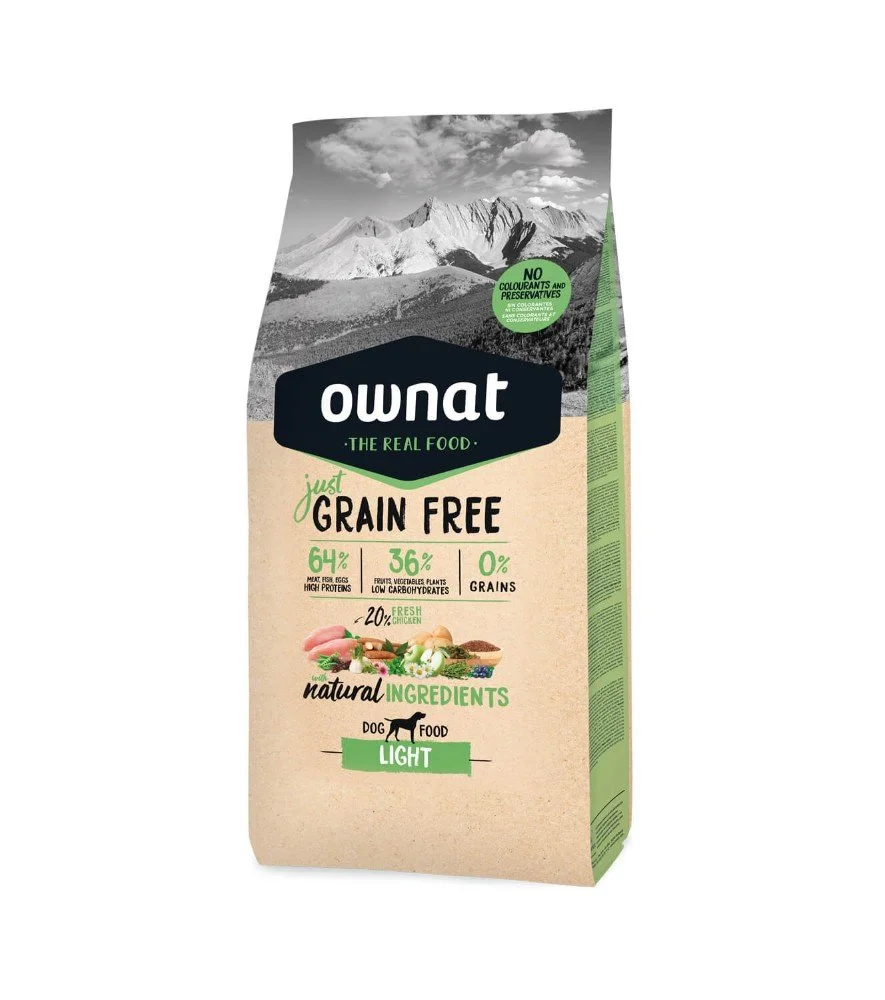 Ownat Just Grain Free Cão Light 14kg