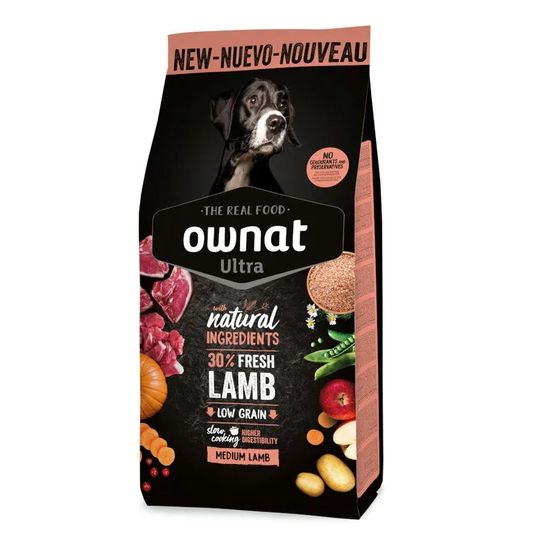 Ownat Ultra Lamb & Rice 12kg