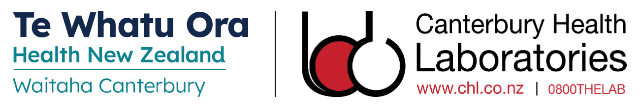 image of the Canterbury Health Laboratories logo