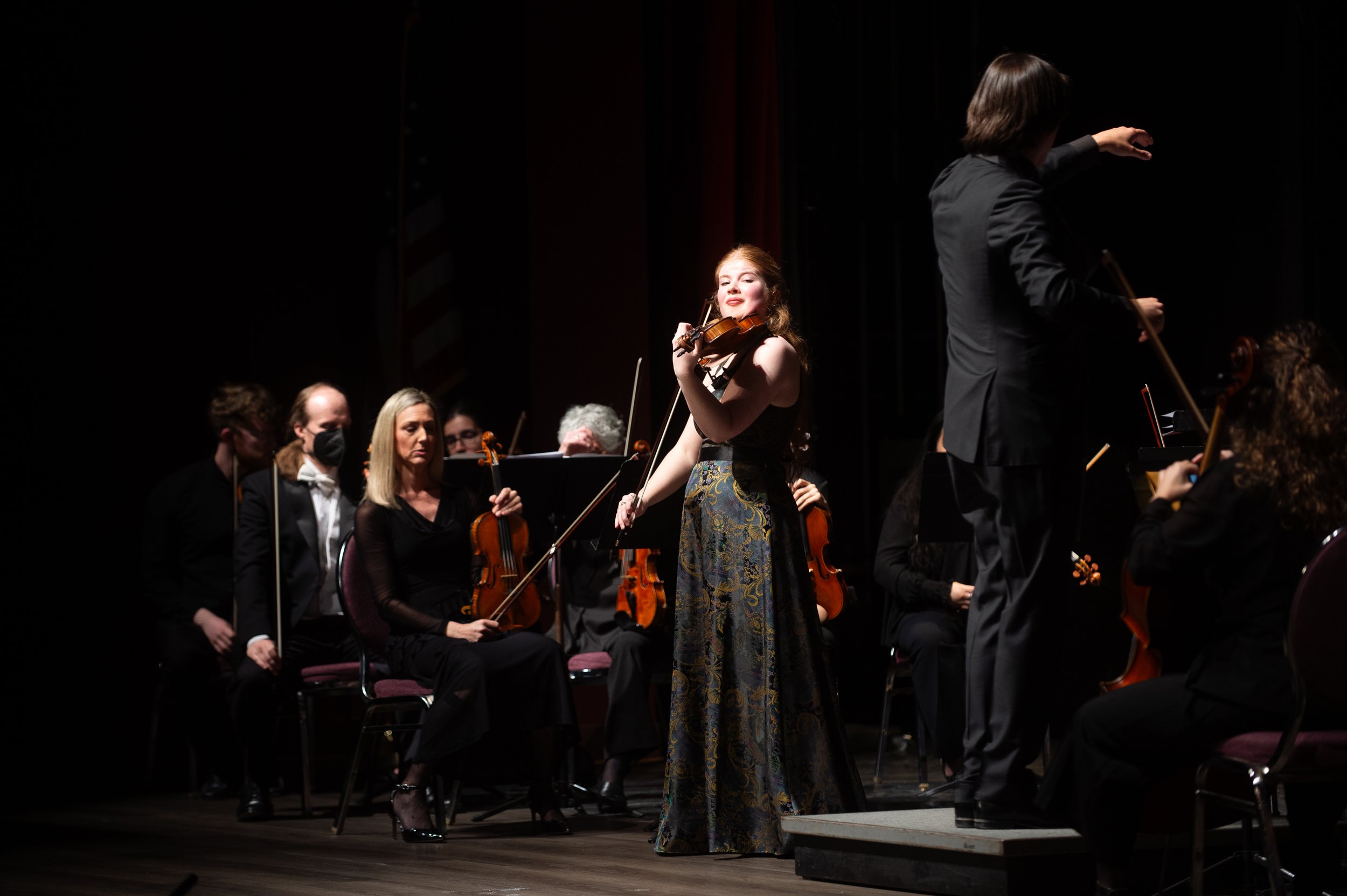 Barber Violin Concerto with the Adelphi Orchestra #1