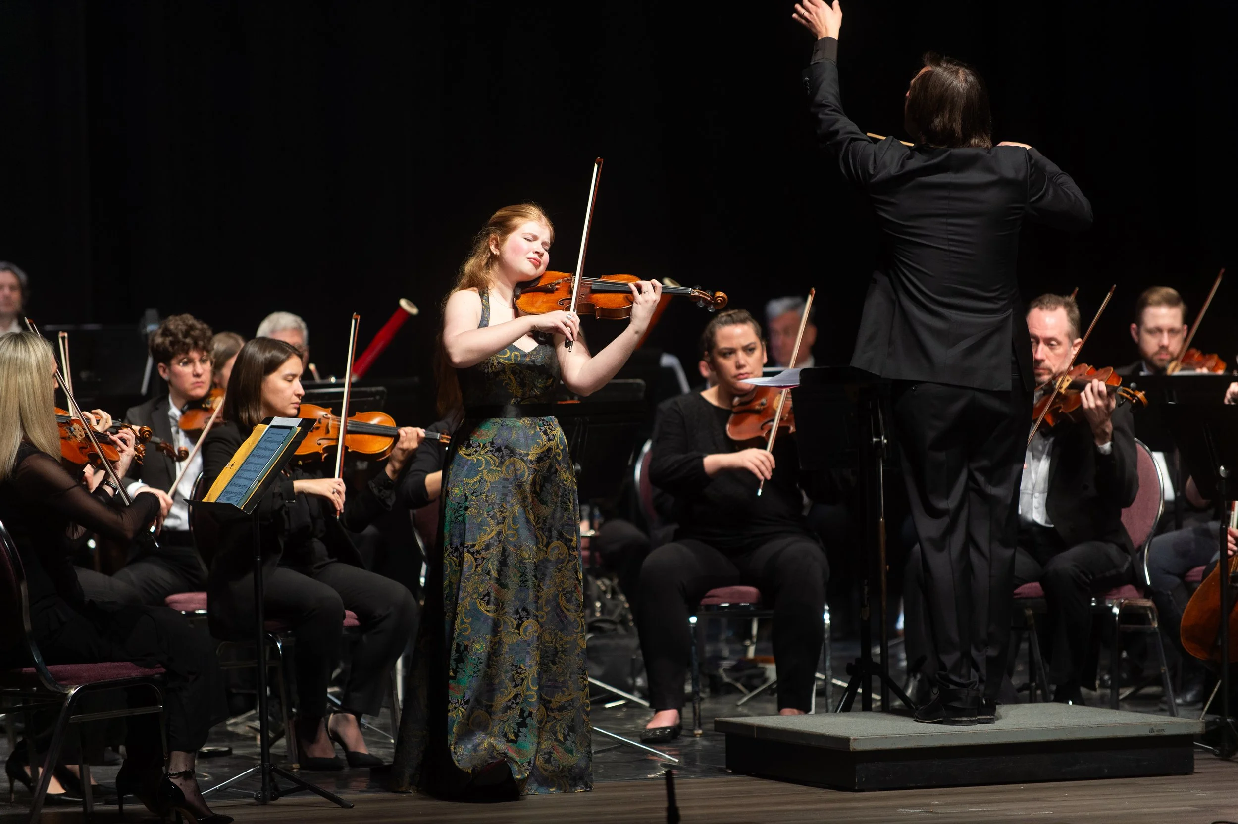 Barber Violin Concerto with the Adelphi Orchestra #2