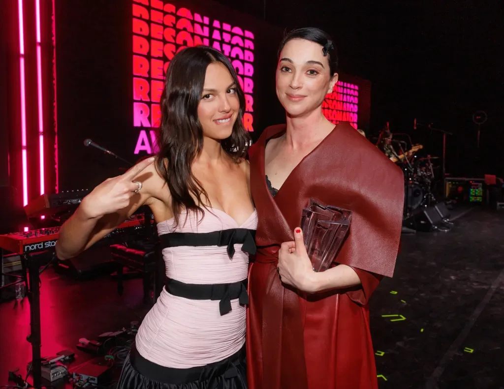 Olivia Rodrigo and St. Vincent