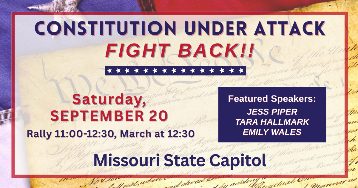 Constitution Under Attack—Rally at the Capitol