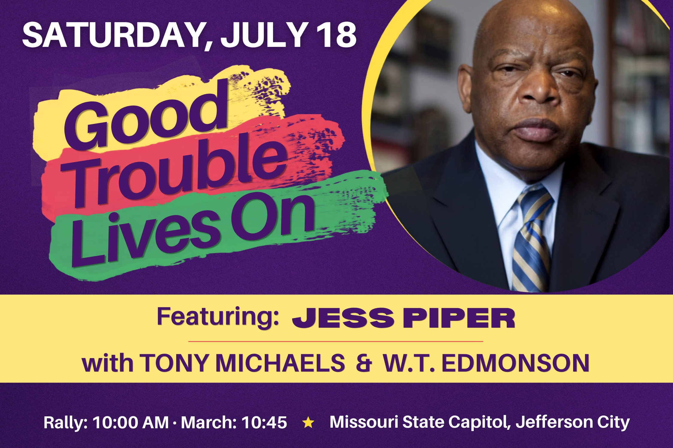 Good Trouble Lives On Rally