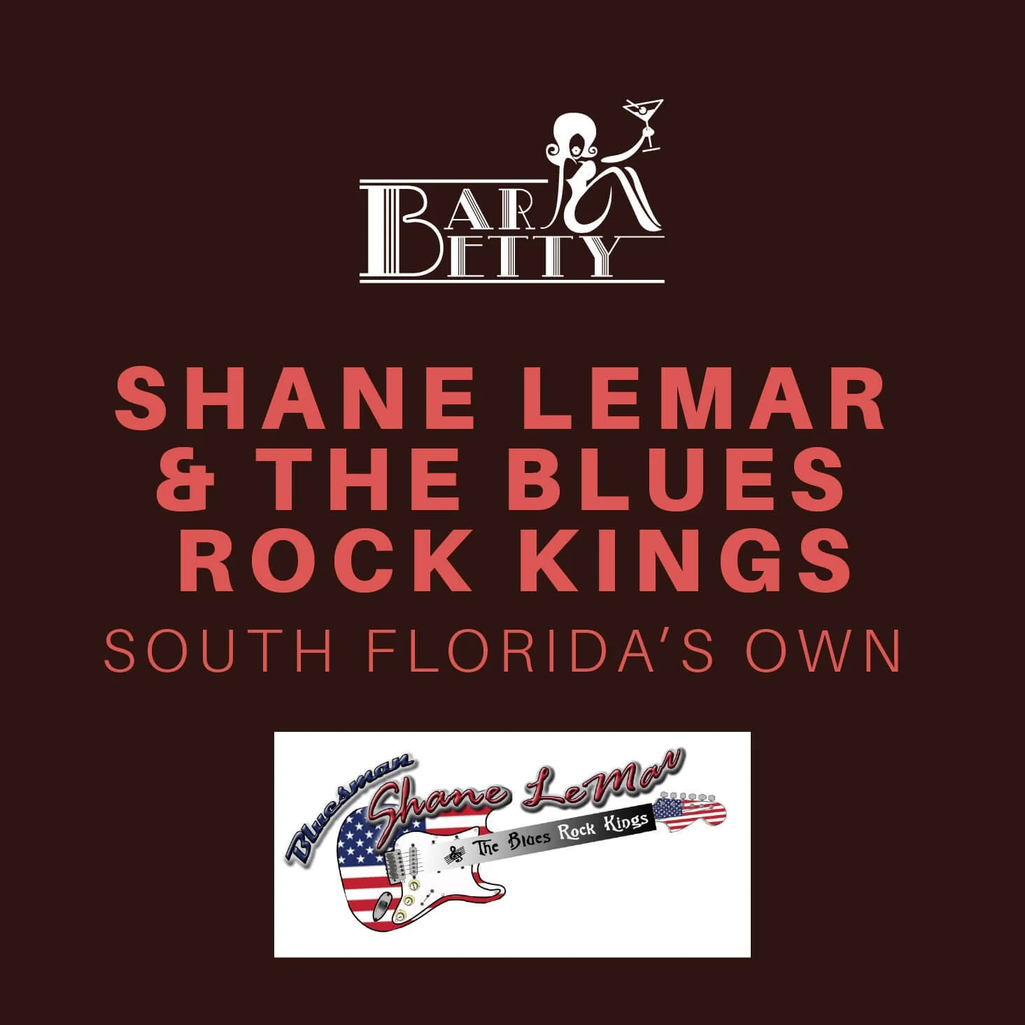 Shane LaMar &amp; The Blues Rock Kings | Bar Betty