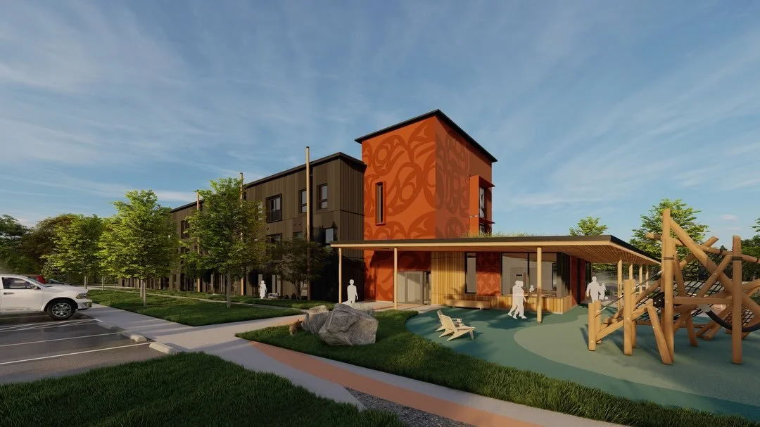 Construction has officially started on the Tis&rsquo;kwat apartment project in Powell River.
Foundation formwork kicked off this morning at 5903 Arbutus Avenue. This three-storey development on Tla&rsquo;amin Nation&rsquo;s historic village site tisk