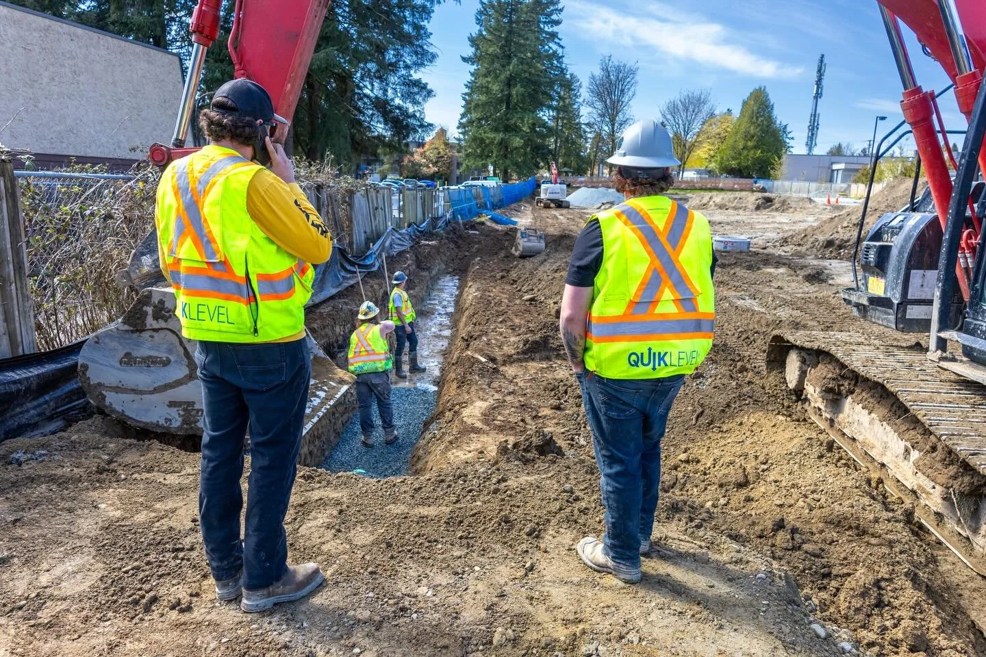 Excavation is underway for two new apartment buildings we&rsquo;re proud to be building for Keninow Housing Society, @lumanativehousingsociety &amp; @bchousing 

Last week we kicked things off strong, hauling out an average of 1,200 cubic yards per d