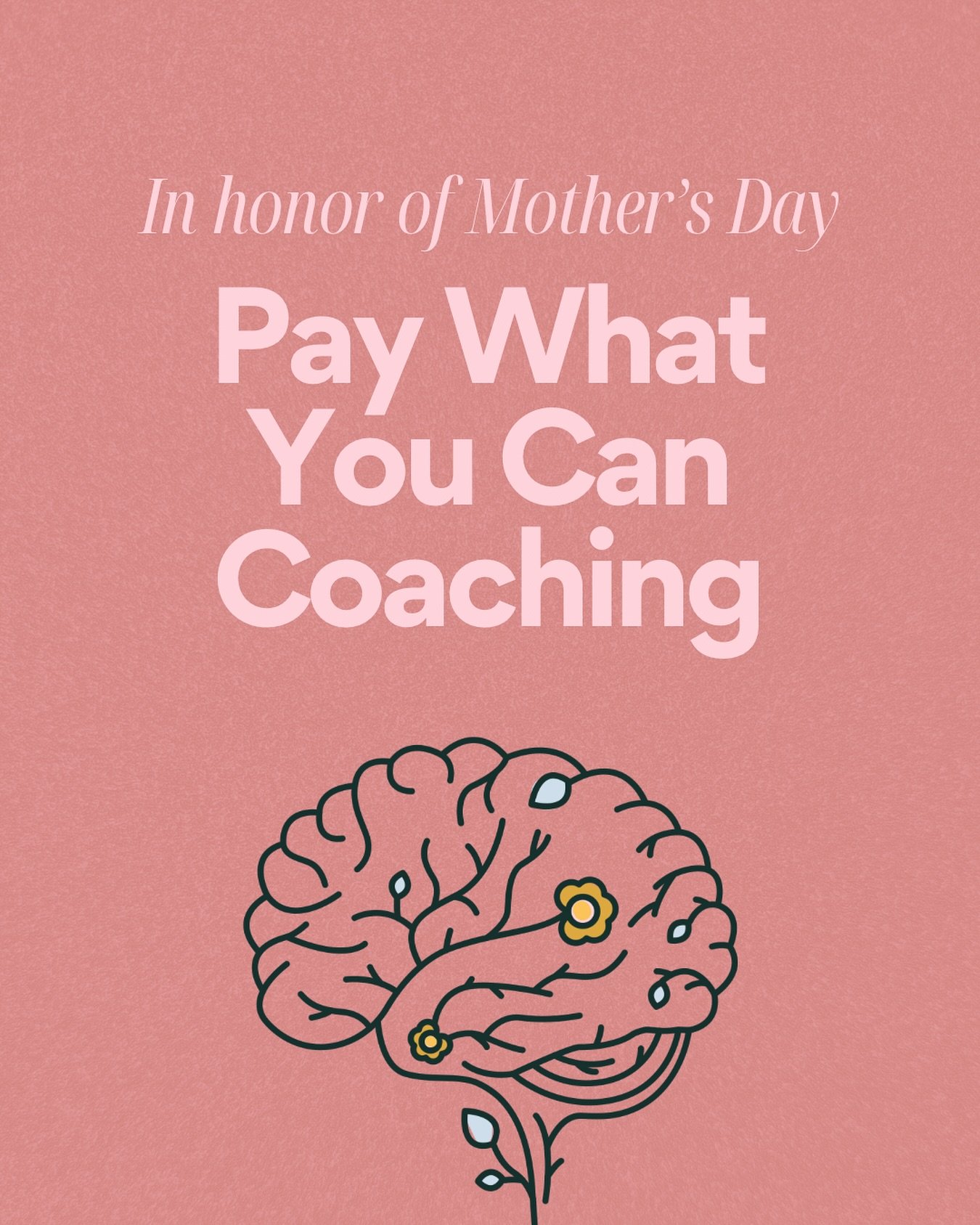 Don&rsquo;t over think it, send me a DM and we&rsquo;ll get you scheduled. 💗 

6 coaching sessions, over 6 weeks. Pay what you can. 

Don&rsquo;t worry about the money part. I want you to FEEL BETTER NOW.