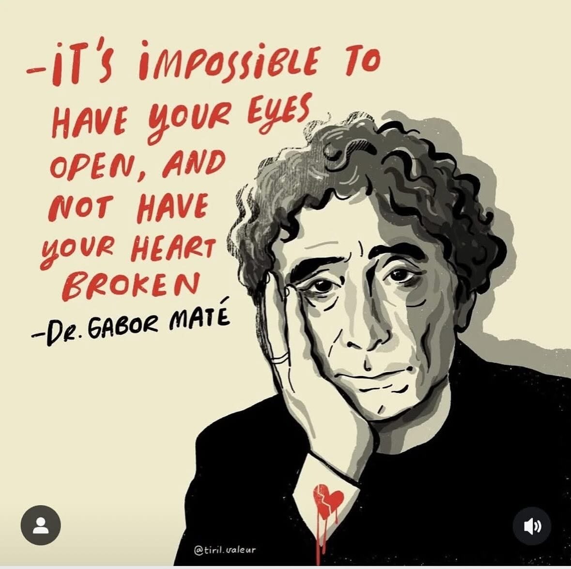 Heartbreak is all around us, especially now. 

This is a REALLY difficult human moment. 

And heart break is part of it. 

Collapsing into overwhelm isn&rsquo;t the only option. 

Your heart can break OPEN. 

Your heart breaking open feels like being