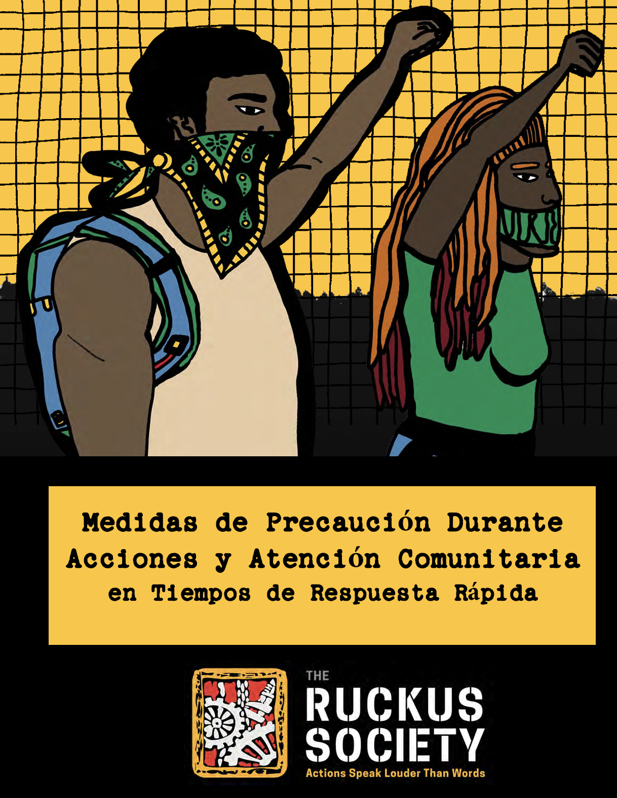 Medidas de Precaución Durante Acciones y Atención Comunitaria en Tiempos de Respuesta Rápida