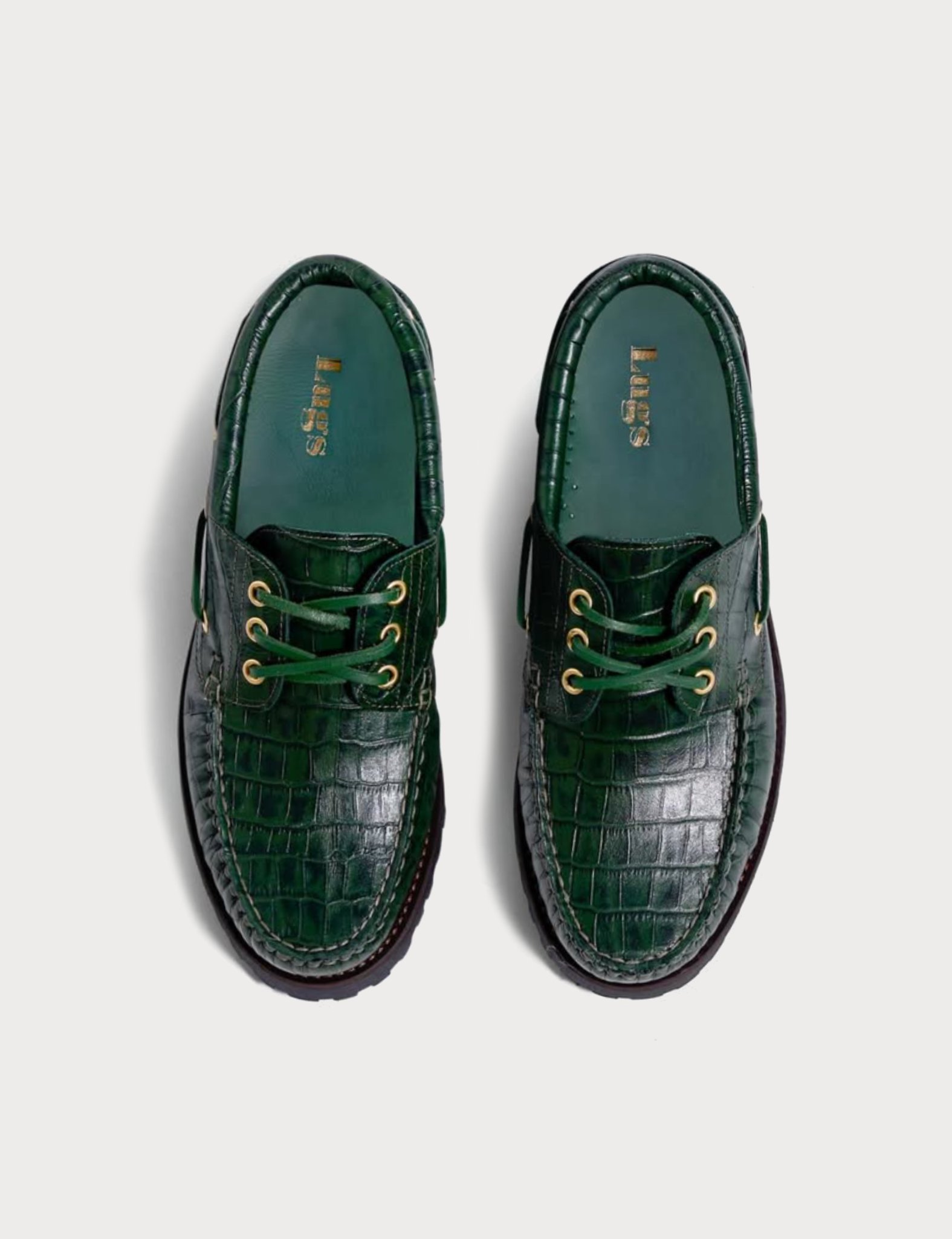 Lugs Ally Deck - Moss Croc