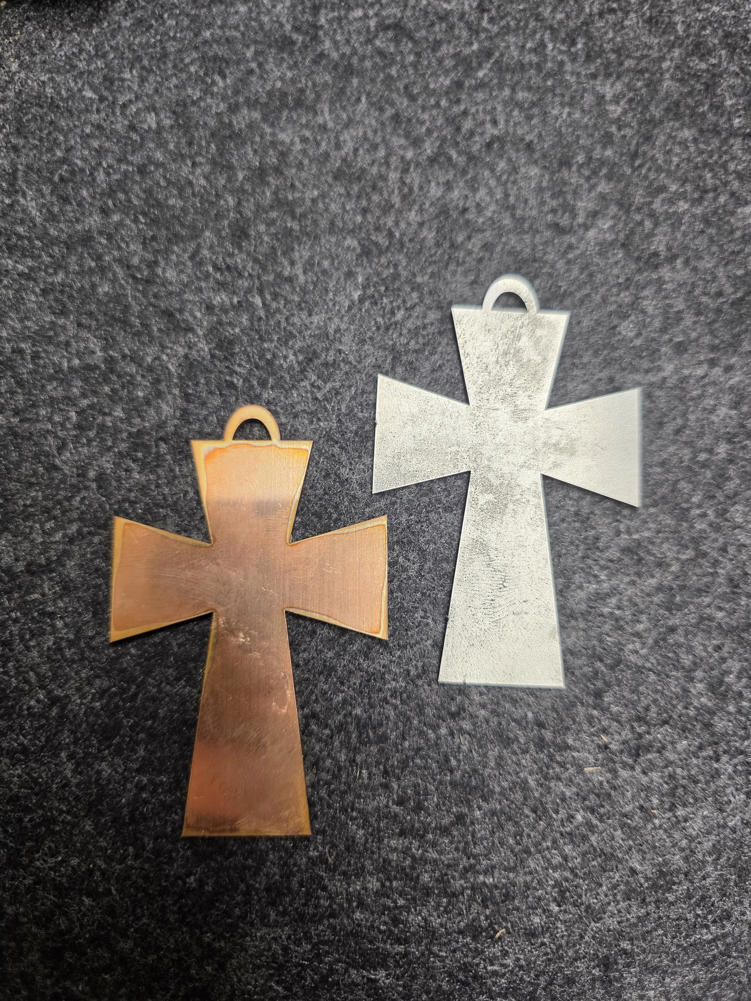 Cross pendents