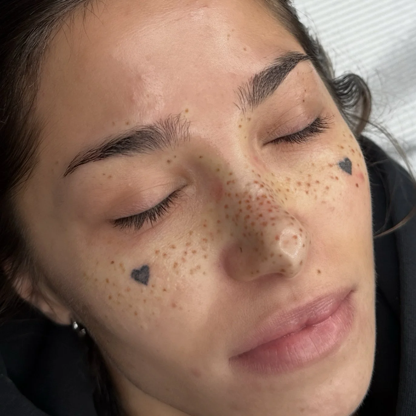faux freckle tattoo thousand oaks