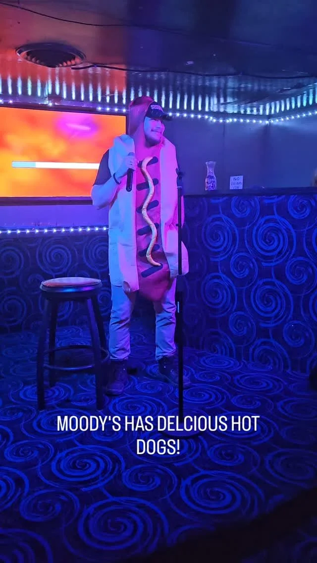 Moodys has hotdogs!