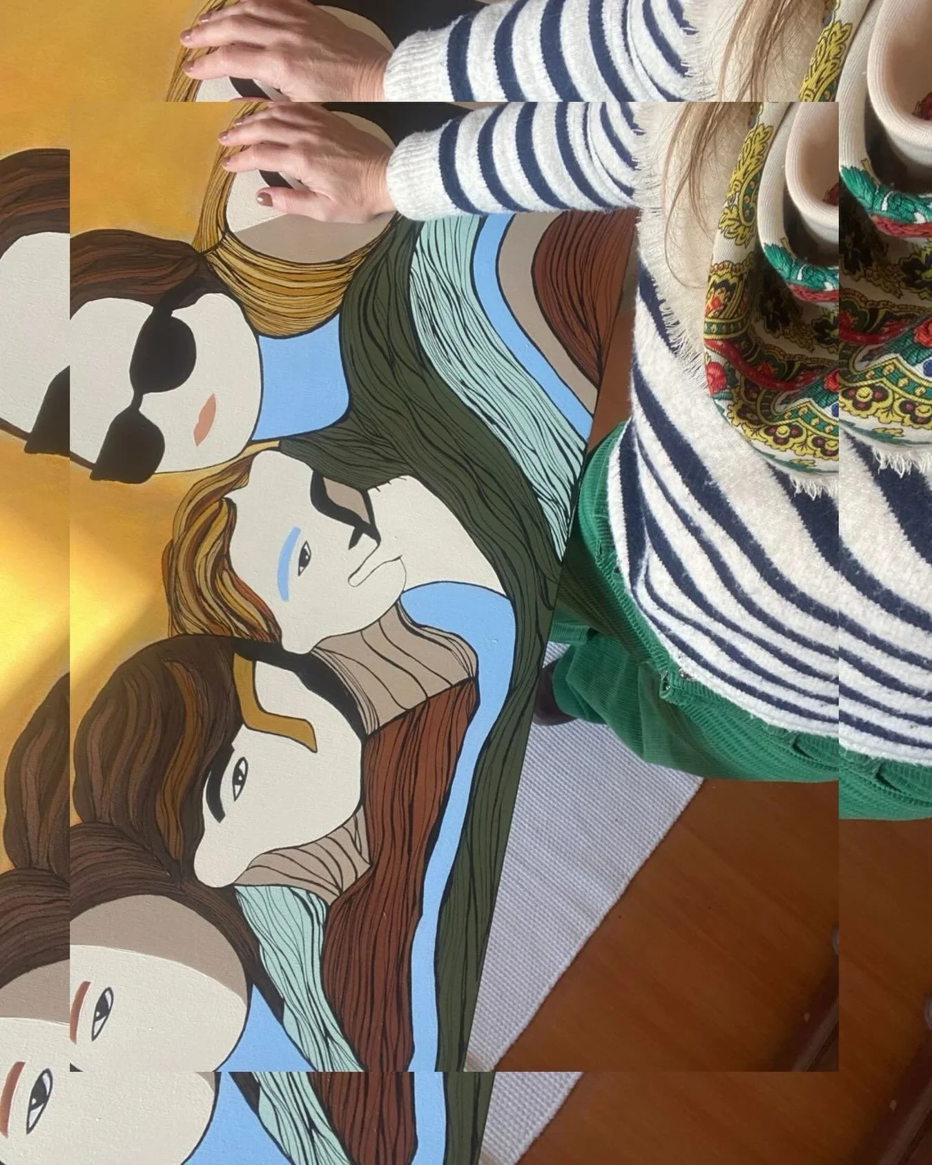 Ser m&atilde;e &eacute; ser o vento: o sopro que impulsiona o voo e a brisa que ampara a queda.
Esta obra fala desses instantes em que os vemos ganhar altura. Fala do orgulho no voo e da paz de saber que o ninho permanece. &ldquo;Blackbird fly... All