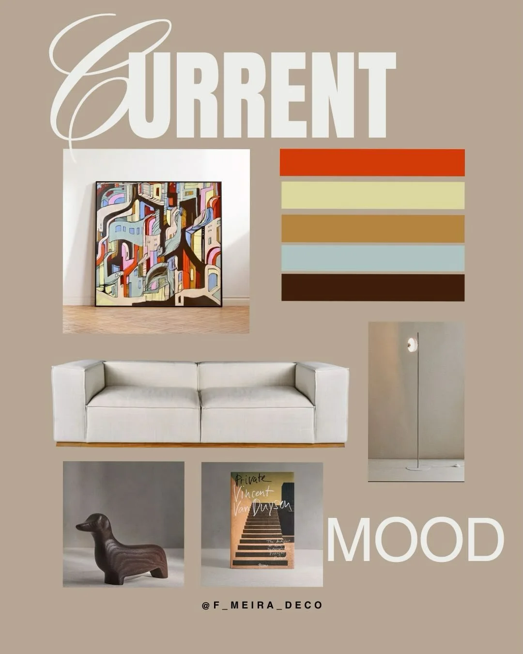 CURRENT MOOD: A geometria do quotidiano. Queres transformar a atmosfera da tua casa com uma pe&ccedil;a marcante e exclusiva? Envia-me uma DM para detalhes. 📩
 Obra: Fachada Paralela #2
 Dimens&otilde;es: 100x100 cm
 T&eacute;cnica: Mista (Acr&iacut