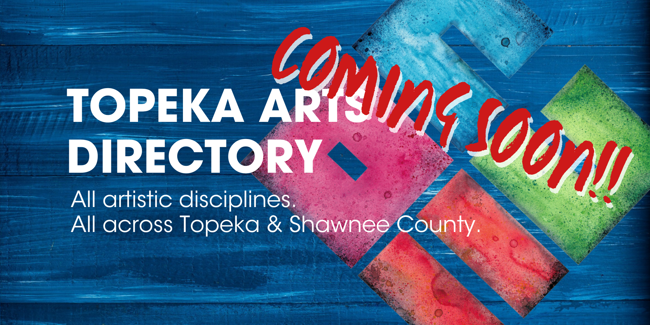 Topeka Artist Directory Launches Soon!