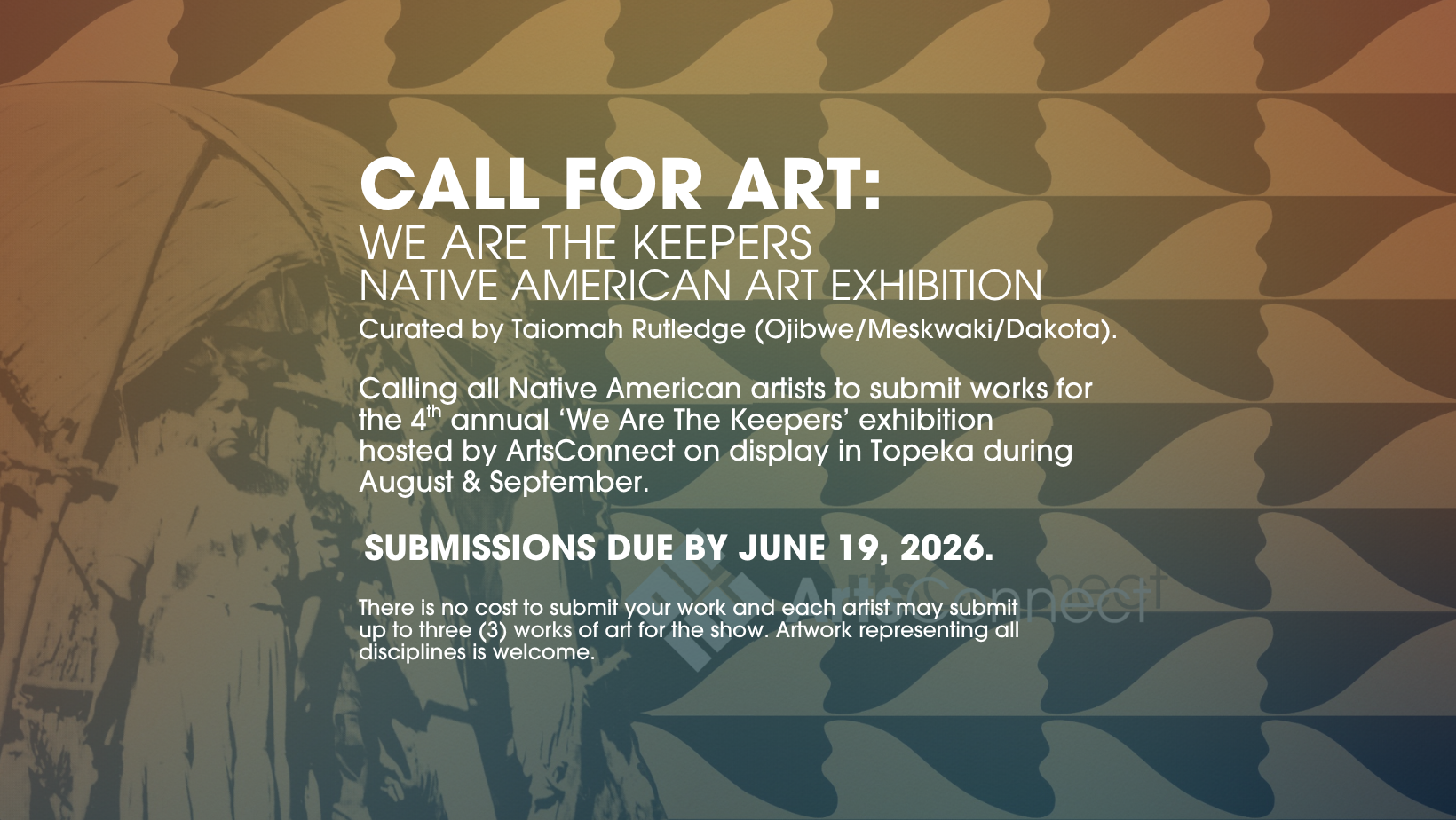 CALL FOR ART: WE ARE THE KEEPERS 3RD ANNUAL EXHIBITION