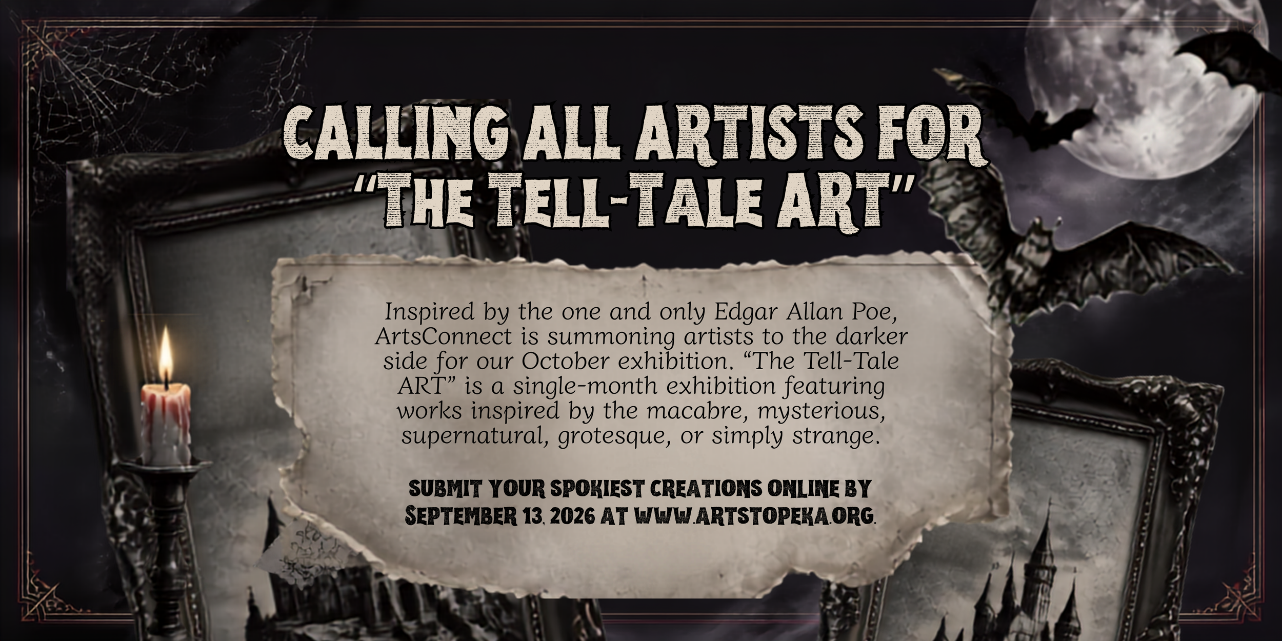 CALL FOR ART: THE TELL-TALE ART