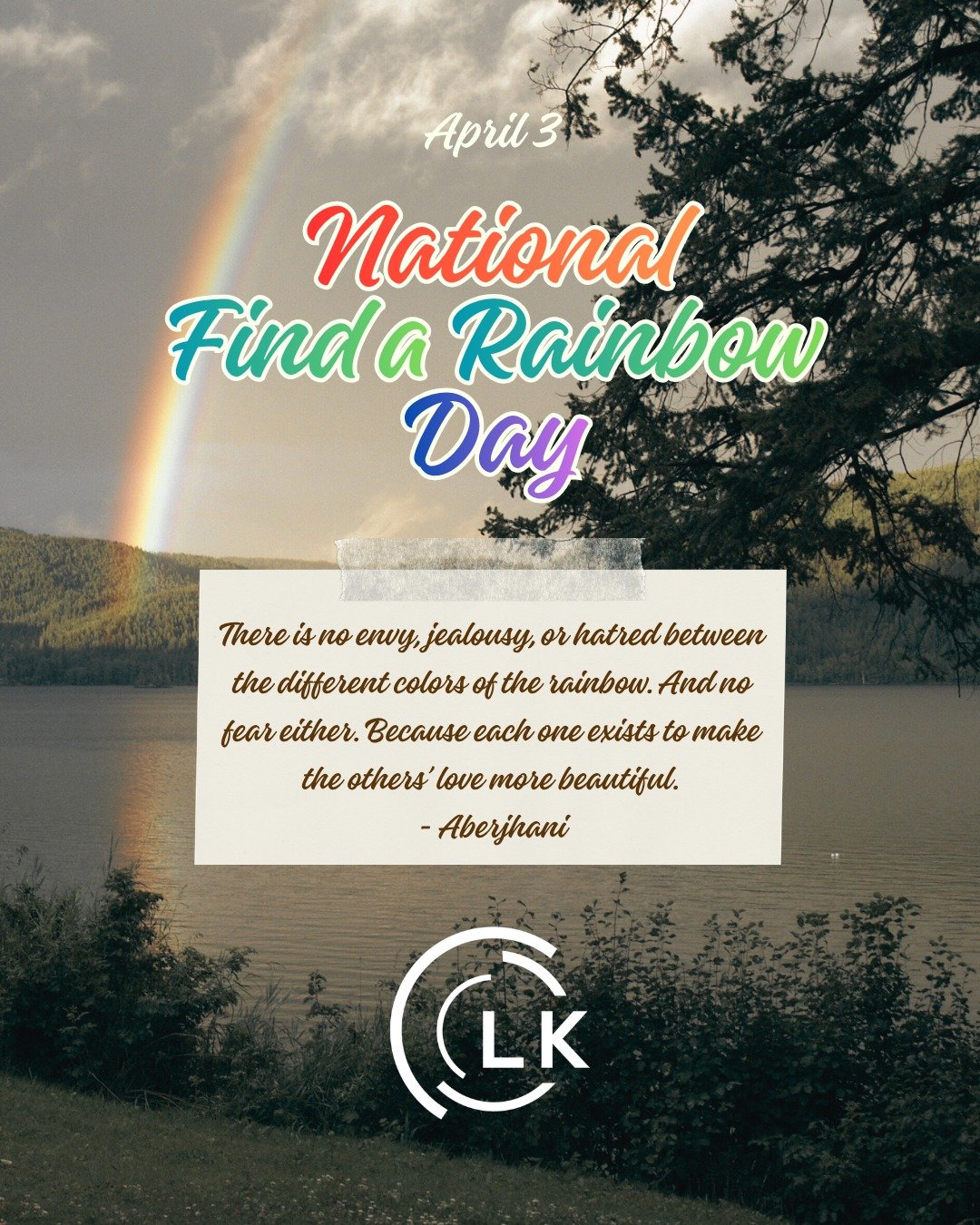 National Rainbow Day!
.
.
.
.
#LauraKeller #KellerWilliams #KWBellevue