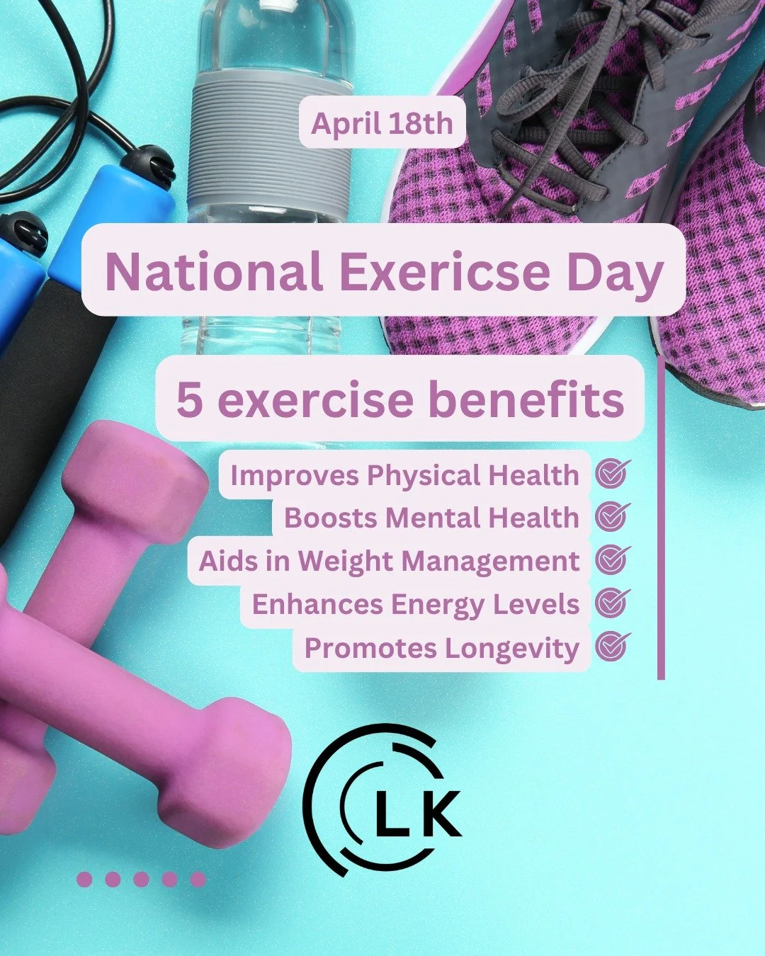 National Exercise Day!
.
.
.
.
#LauraKeller #KellerWilliams #KWBellevue