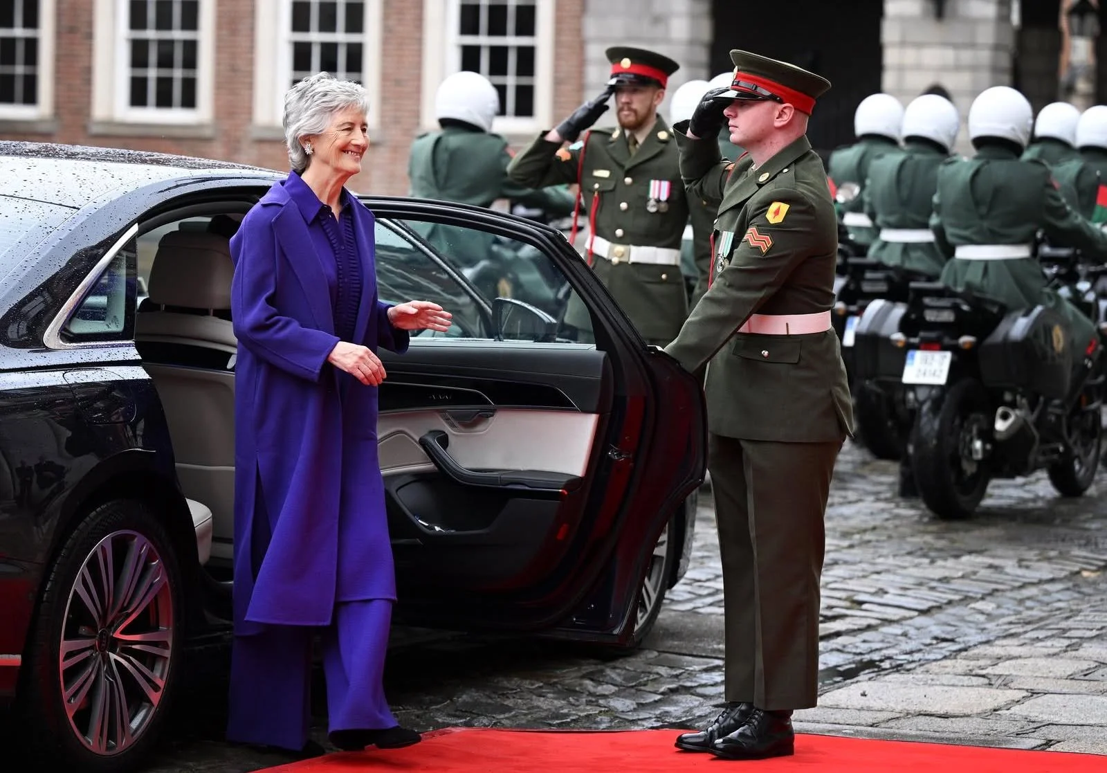 Catherine Connolly's Inauguration Ensemble: A Statement of Elegance and Empowerment