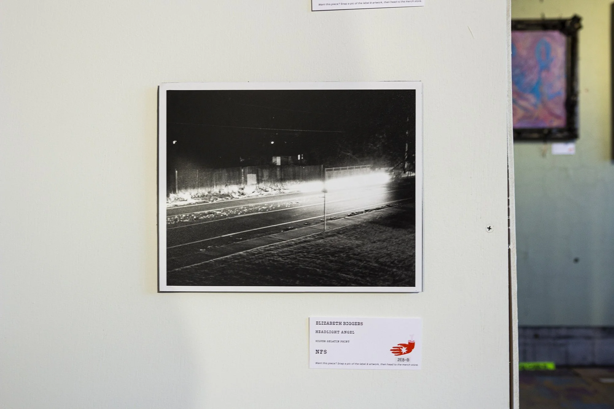 Headlight Angel | Silver gelatin print | 2025 | Terrain 17, Spokane