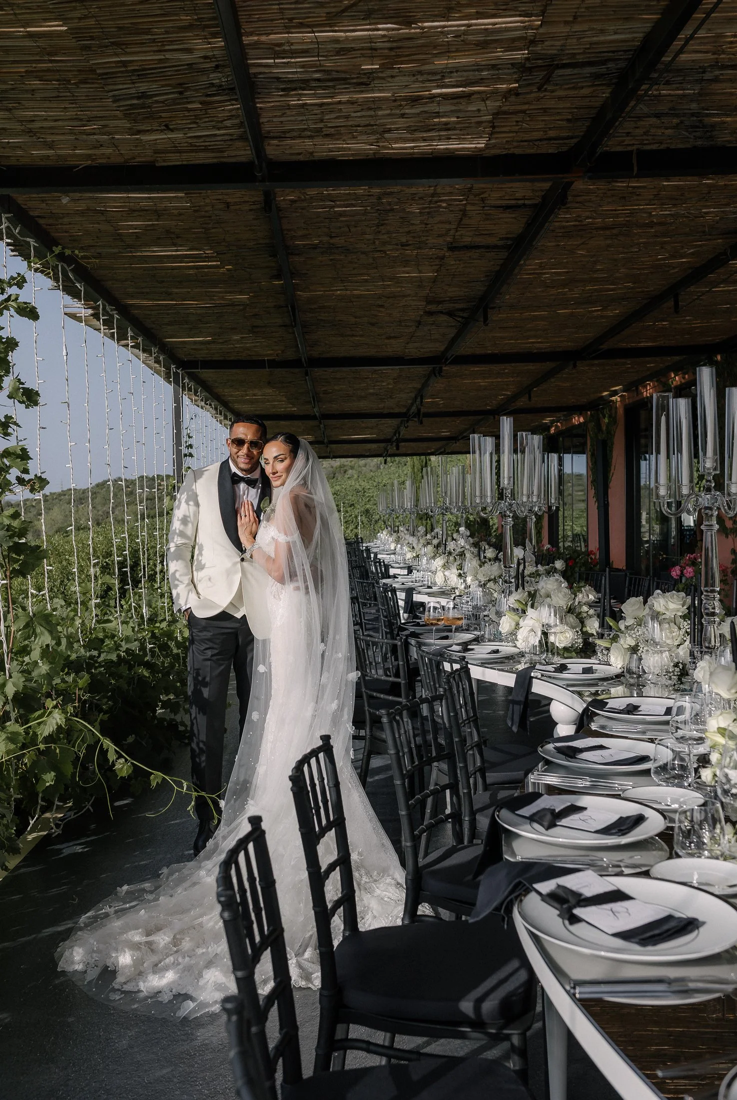 As Seen on Junebug Weddings: A Contemporary Vineyard Wedding in Portugal