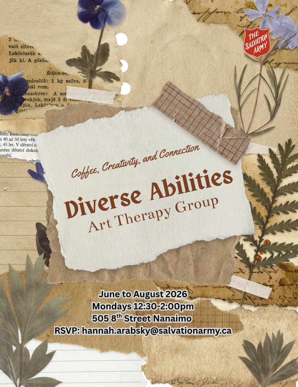 Coffee, Connection and Creativity for Folks with Diverse Abilities Nanaimo
