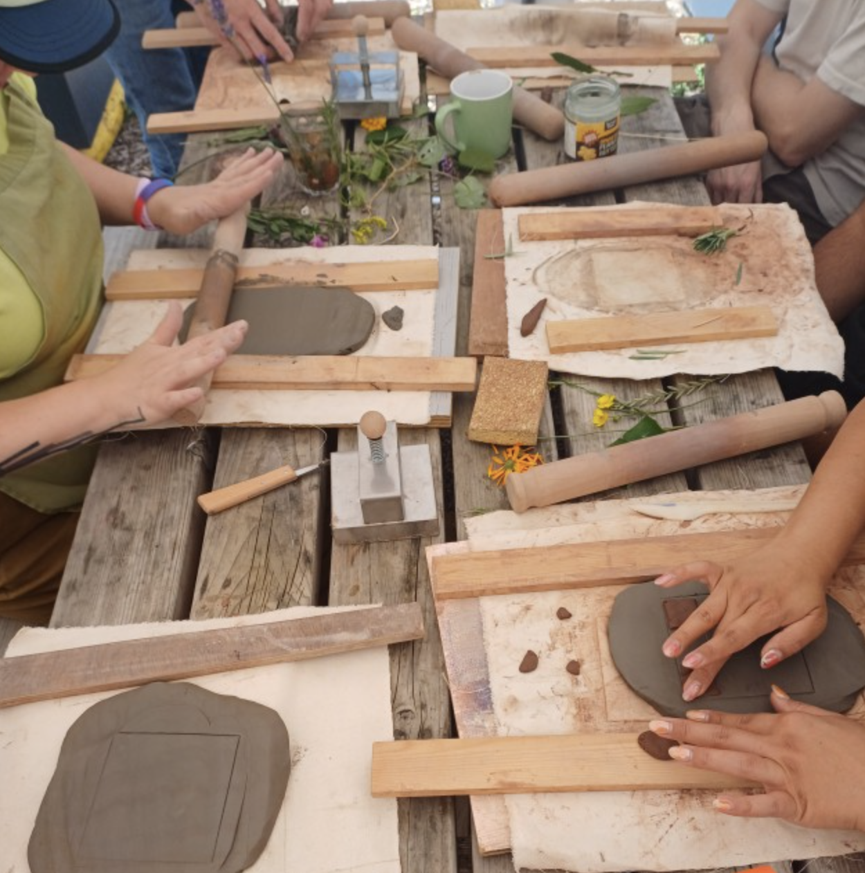 Tile-Stamping Workshop