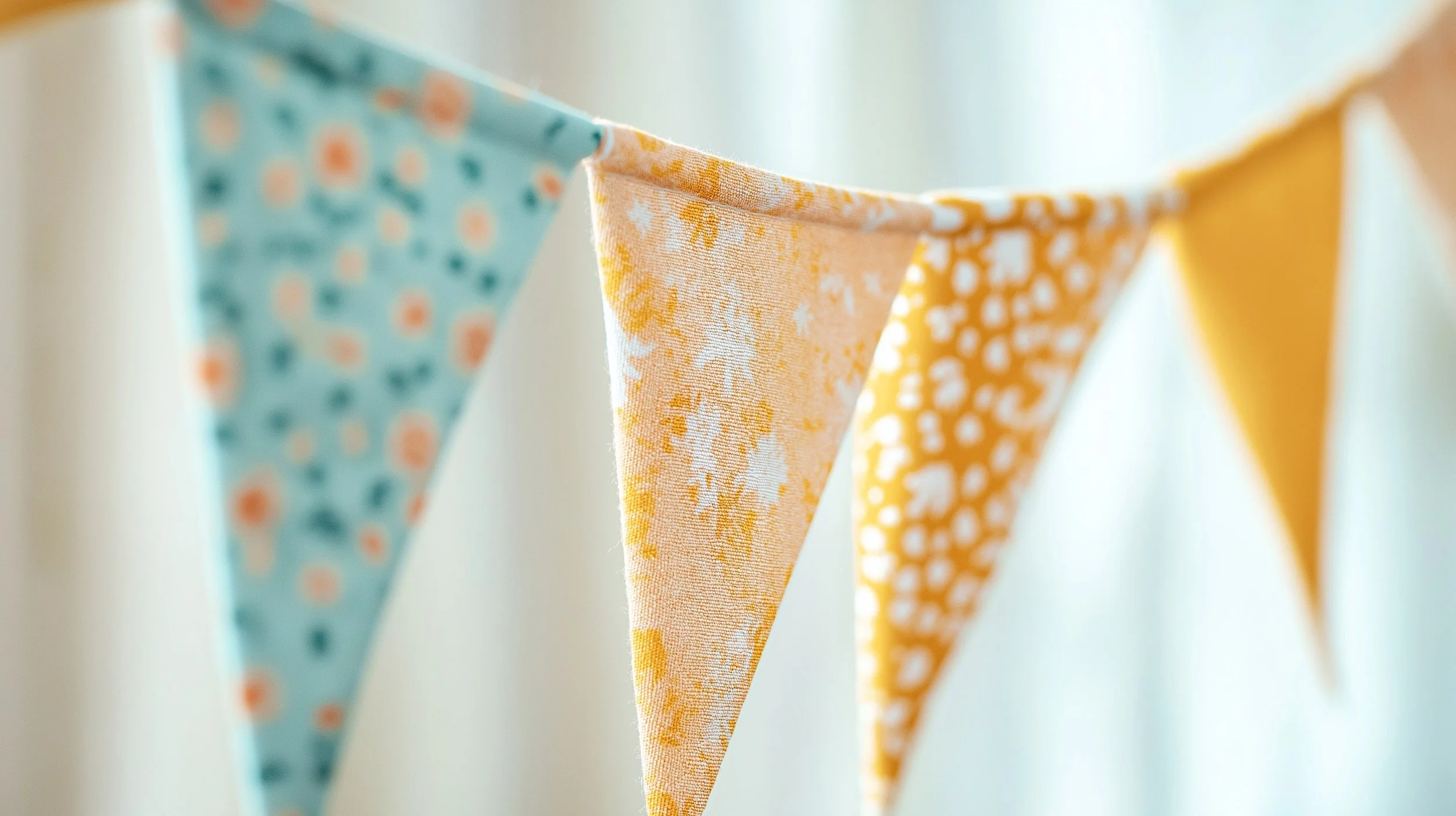 Upcycle: May Day Bunting