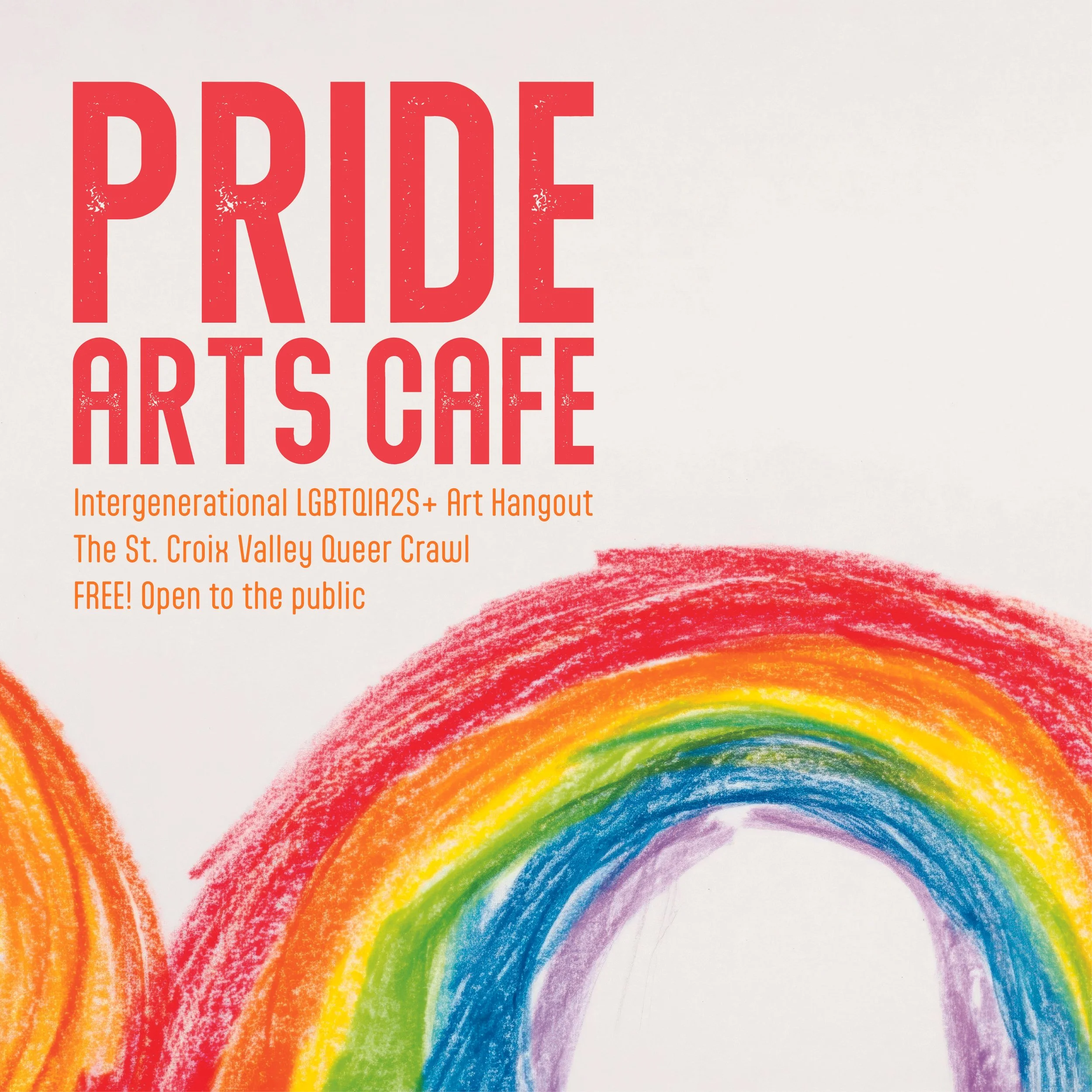Pride Arts Cafe Poster