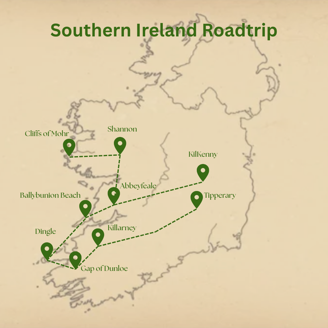 Top 10 Places You Can’t Miss in the South of Ireland