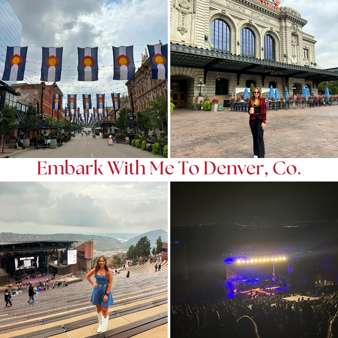 Weekend Trip to Red Rocks in Denver!