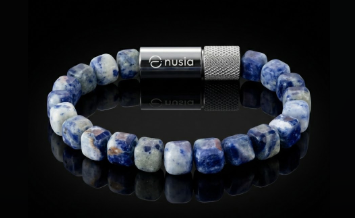 Cube Sodalite Bracelet