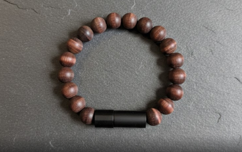 Matte Red Tiger Eye Bracelet