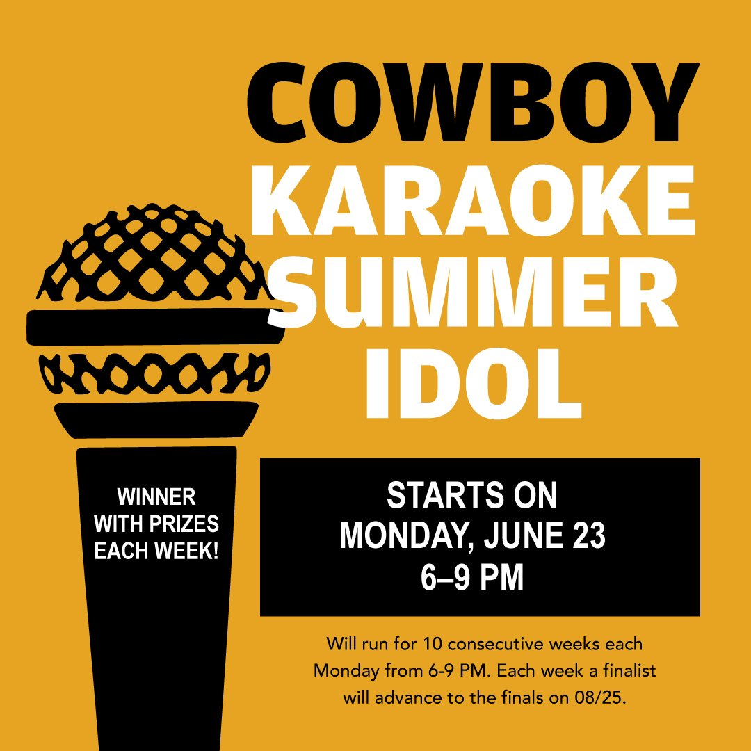 Cowboy Karaoke Summer Idol